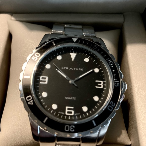 Structure Stainless Steel Black Watch - Picture 5 of 11